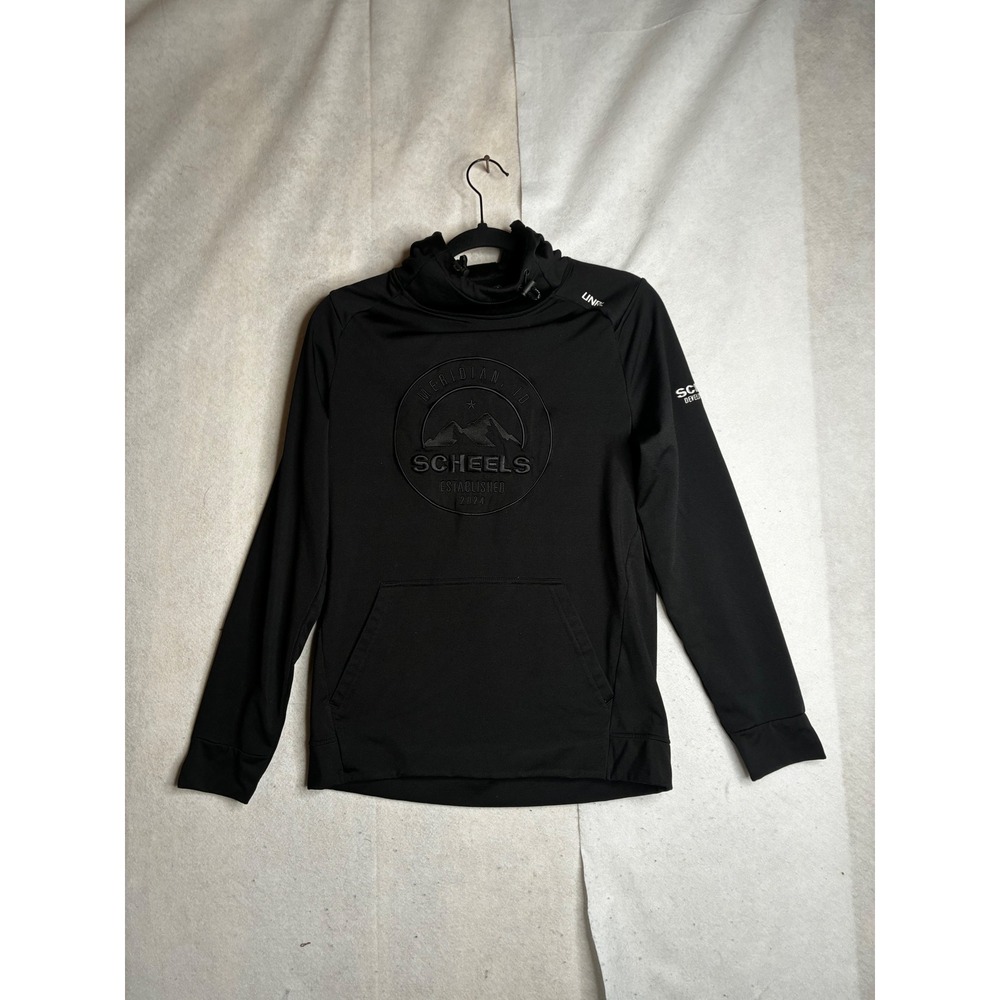 UNRL Black Crossocer Performance Hoodie XS Mens Pullover Sweatshirt